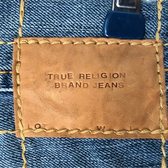 True Religion Y2K Denim Micro Mini skirt - Picture 11 of 15